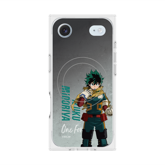 プレミアムスクエアケース with MagSafe［ 僕のヒーローアカデミア - 立ち絵 - 緑谷 出久 ］