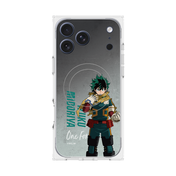 プレミアムスクエアケース with MagSafe［ 僕のヒーローアカデミア - 立ち絵 - 緑谷 出久 ］