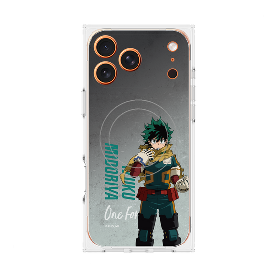 プレミアムスクエアケース with MagSafe［ 僕のヒーローアカデミア - 立ち絵 - 緑谷 出久 ］