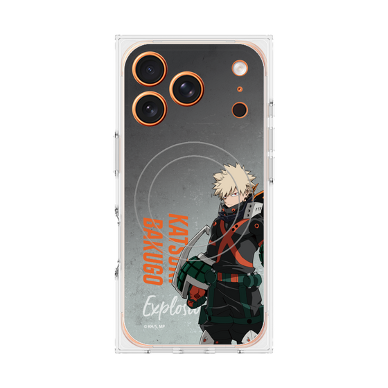 プレミアムスクエアケース with MagSafe［ 僕のヒーローアカデミア - 立ち絵 - 爆豪 勝己 ］