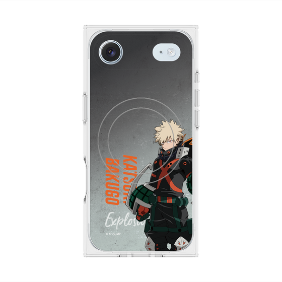 プレミアムスクエアケース with MagSafe［ 僕のヒーローアカデミア - 立ち絵 - 爆豪 勝己 ］