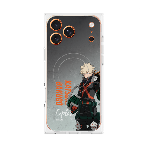 プレミアムスクエアケース with MagSafe［ 僕のヒーローアカデミア - 立ち絵 - 爆豪 勝己 ］