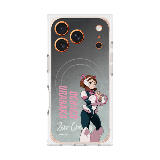 プレミアムスクエアケース with MagSafe［ 僕のヒーローアカデミア - 立ち絵 - 麗日 お茶子 ］