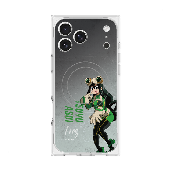 プレミアムスクエアケース with MagSafe［ 僕のヒーローアカデミア - 立ち絵 -蛙吹 梅雨 ］