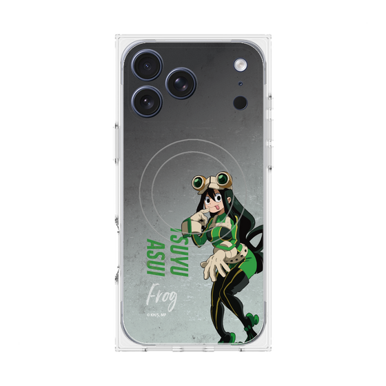 プレミアムスクエアケース with MagSafe［ 僕のヒーローアカデミア - 立ち絵 -蛙吹 梅雨 ］