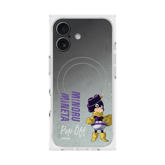 プレミアムスクエアケース with MagSafe［ 僕のヒーローアカデミア - 立ち絵 - 峰田 実 ］