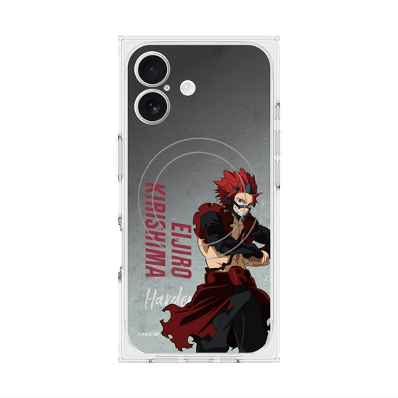 プレミアムスクエアケース with MagSafe［ 僕のヒーローアカデミア - 立ち絵 - 切島 鋭児郎 ］