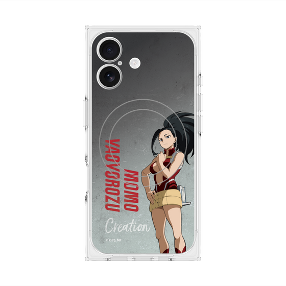 プレミアムスクエアケース with MagSafe［ 僕のヒーローアカデミア - 立ち絵 - 八百万 百 ］