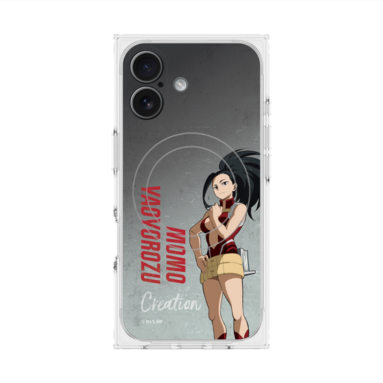 プレミアムスクエアケース with MagSafe［ 僕のヒーローアカデミア - 立ち絵 - 八百万 百 ］