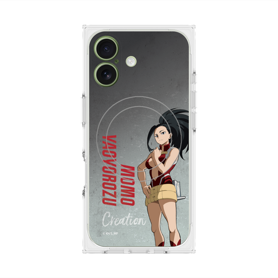 プレミアムスクエアケース with MagSafe［ 僕のヒーローアカデミア - 立ち絵 - 八百万 百 ］