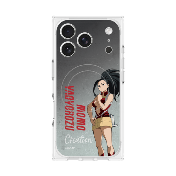 プレミアムスクエアケース with MagSafe［ 僕のヒーローアカデミア - 立ち絵 - 八百万 百 ］