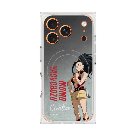 プレミアムスクエアケース with MagSafe［ 僕のヒーローアカデミア - 立ち絵 - 八百万 百 ］