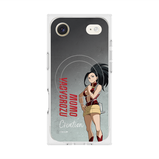 プレミアムスクエアケース with MagSafe［ 僕のヒーローアカデミア - 立ち絵 - 八百万 百 ］