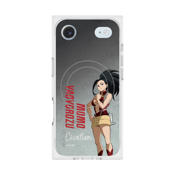 プレミアムスクエアケース with MagSafe［ 僕のヒーローアカデミア - 立ち絵 - 八百万 百 ］