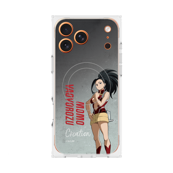 プレミアムスクエアケース with MagSafe［ 僕のヒーローアカデミア - 立ち絵 - 八百万 百 ］