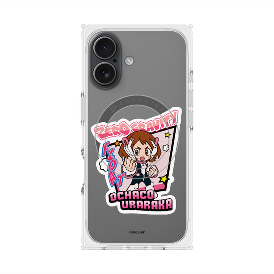 プレミアムスクエアケース with MagSafe［ 僕のヒーローアカデミア - ミニキャラ - 麗日 お茶子 ］