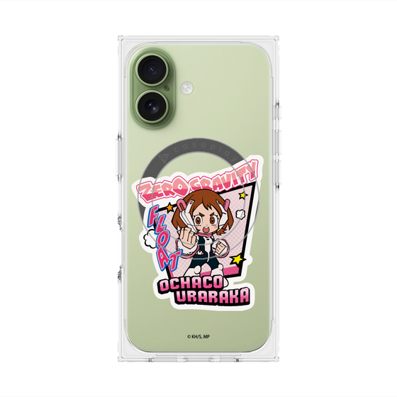 プレミアムスクエアケース with MagSafe［ 僕のヒーローアカデミア - ミニキャラ - 麗日 お茶子 ］