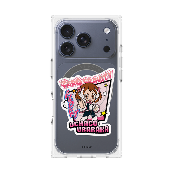 プレミアムスクエアケース with MagSafe［ 僕のヒーローアカデミア - ミニキャラ - 麗日 お茶子 ］