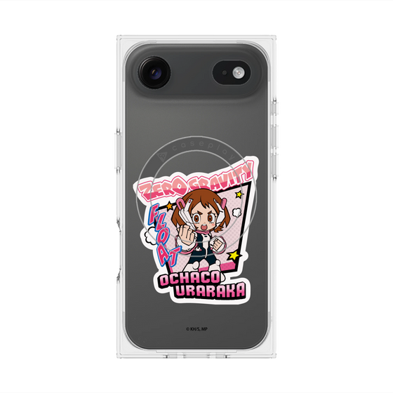 プレミアムスクエアケース with MagSafe［ 僕のヒーローアカデミア - ミニキャラ - 麗日 お茶子 ］