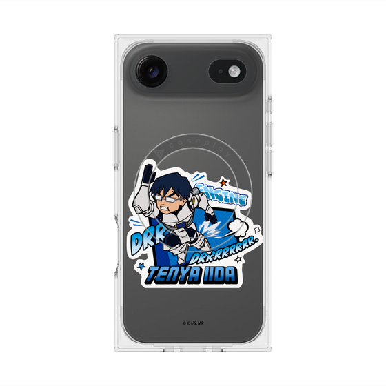 プレミアムスクエアケース with MagSafe［ 僕のヒーローアカデミア - ミニキャラ - 飯田 天哉 ］