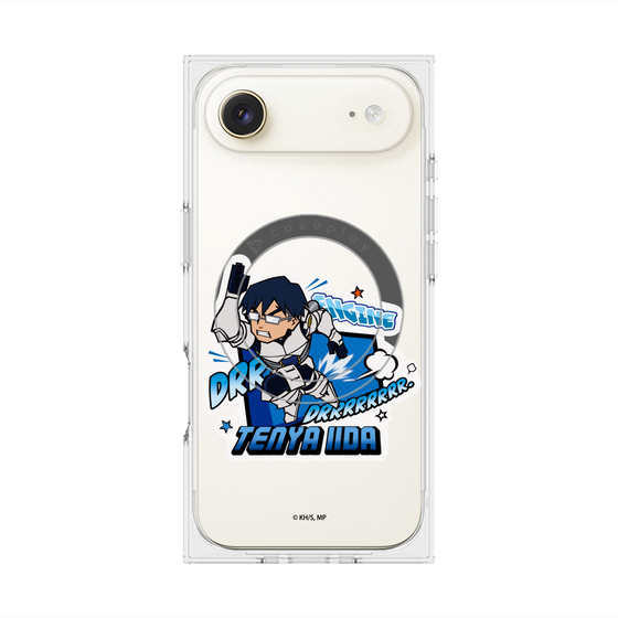 プレミアムスクエアケース with MagSafe［ 僕のヒーローアカデミア - ミニキャラ - 飯田 天哉 ］