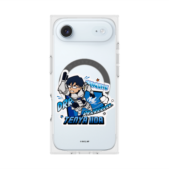 プレミアムスクエアケース with MagSafe［ 僕のヒーローアカデミア - ミニキャラ - 飯田 天哉 ］