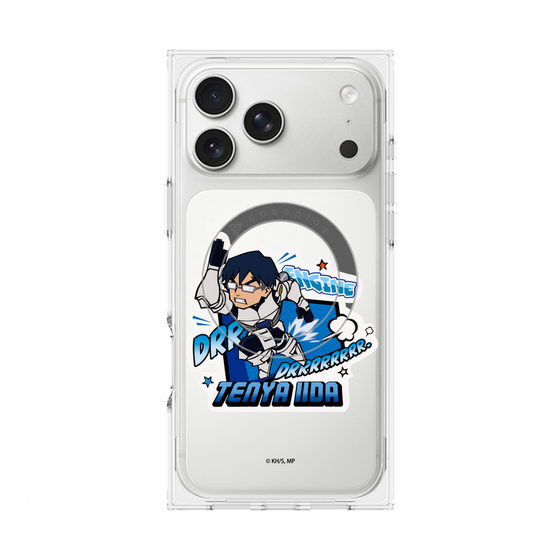 プレミアムスクエアケース with MagSafe［ 僕のヒーローアカデミア - ミニキャラ - 飯田 天哉 ］