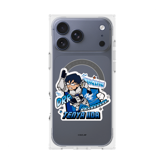 プレミアムスクエアケース with MagSafe［ 僕のヒーローアカデミア - ミニキャラ - 飯田 天哉 ］