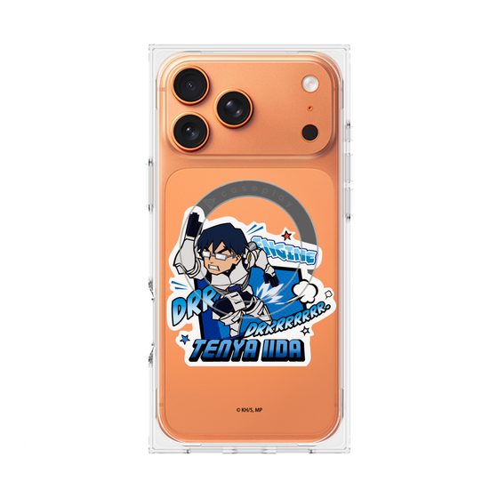 プレミアムスクエアケース with MagSafe［ 僕のヒーローアカデミア - ミニキャラ - 飯田 天哉 ］