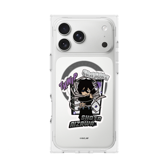 プレミアムスクエアケース with MagSafe［ 僕のヒーローアカデミア - ミニキャラ - 相澤 消太 ］