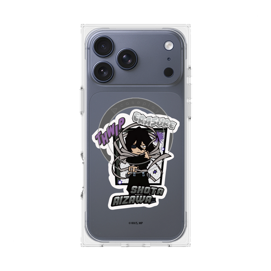 プレミアムスクエアケース with MagSafe［ 僕のヒーローアカデミア - ミニキャラ - 相澤 消太 ］