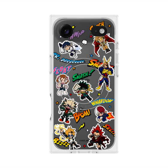 プレミアムスクエアケース with MagSafe［ 僕のヒーローアカデミア - アメコミ ］