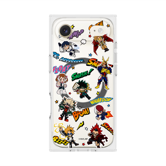 プレミアムスクエアケース with MagSafe［ 僕のヒーローアカデミア - アメコミ ］