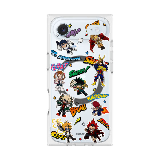 プレミアムスクエアケース with MagSafe［ 僕のヒーローアカデミア - アメコミ ］