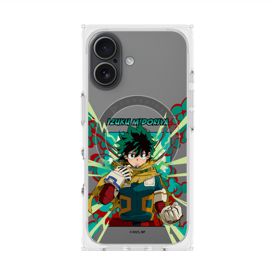 プレミアムスクエアケース with MagSafe［ 僕のヒーローアカデミア - ポップ - 緑谷 出久 ］