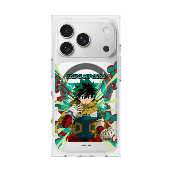 プレミアムスクエアケース with MagSafe［ 僕のヒーローアカデミア - ポップ - 緑谷 出久 ］