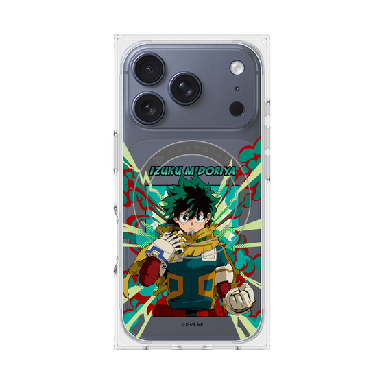 プレミアムスクエアケース with MagSafe［ 僕のヒーローアカデミア - ポップ - 緑谷 出久 ］