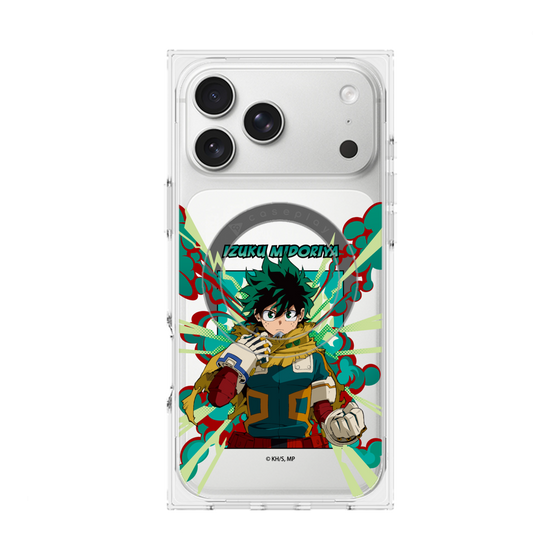 プレミアムスクエアケース with MagSafe［ 僕のヒーローアカデミア - ポップ - 緑谷 出久 ］