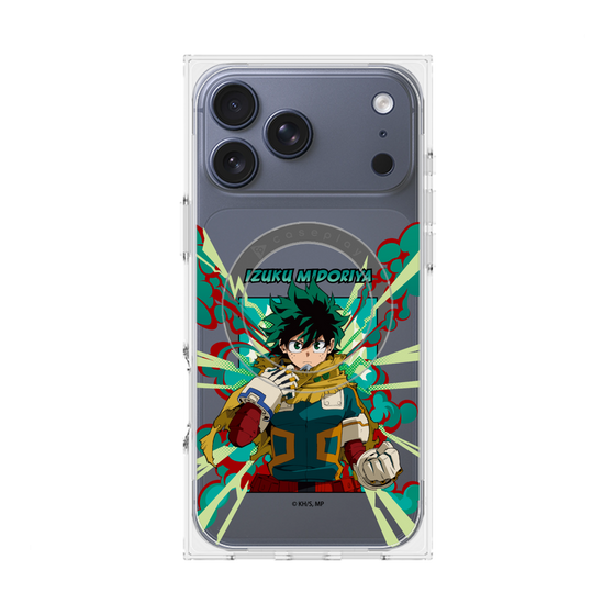 プレミアムスクエアケース with MagSafe［ 僕のヒーローアカデミア - ポップ - 緑谷 出久 ］