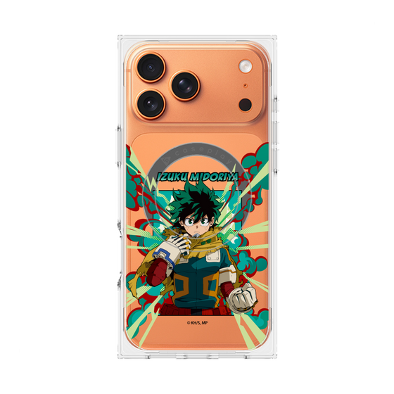 プレミアムスクエアケース with MagSafe［ 僕のヒーローアカデミア - ポップ - 緑谷 出久 ］