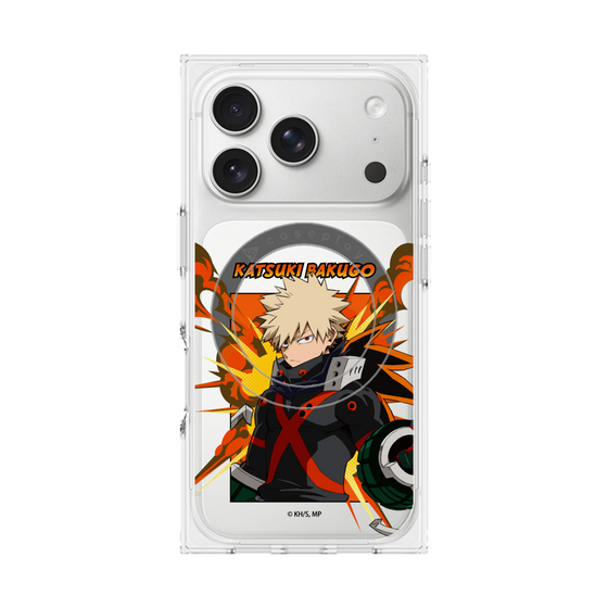 プレミアムスクエアケース with MagSafe［ 僕のヒーローアカデミア - ポップ - 爆豪 勝己 ］