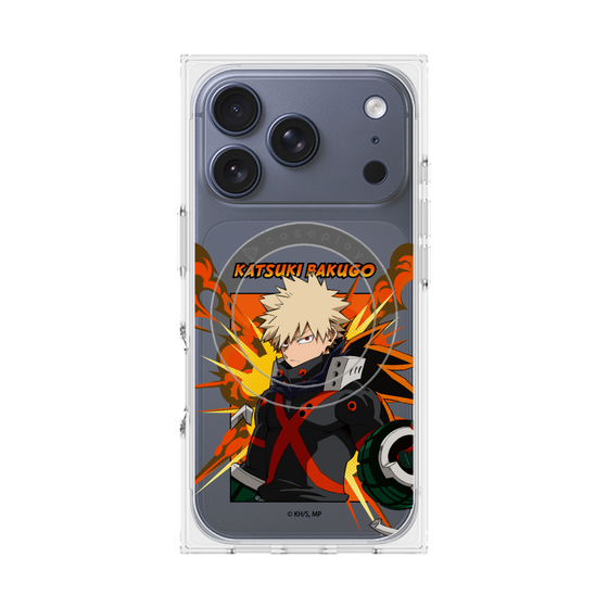 プレミアムスクエアケース with MagSafe［ 僕のヒーローアカデミア - ポップ - 爆豪 勝己 ］