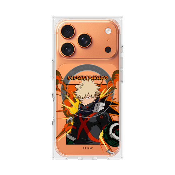 プレミアムスクエアケース with MagSafe［ 僕のヒーローアカデミア - ポップ - 爆豪 勝己 ］