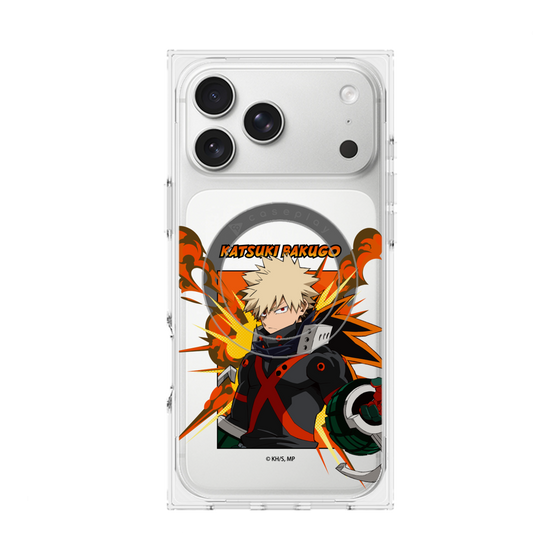 プレミアムスクエアケース with MagSafe［ 僕のヒーローアカデミア - ポップ - 爆豪 勝己 ］