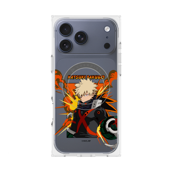 プレミアムスクエアケース with MagSafe［ 僕のヒーローアカデミア - ポップ - 爆豪 勝己 ］