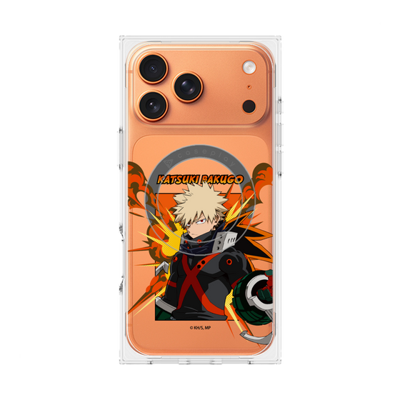 プレミアムスクエアケース with MagSafe［ 僕のヒーローアカデミア - ポップ - 爆豪 勝己 ］