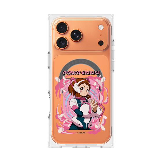 プレミアムスクエアケース with MagSafe［ 僕のヒーローアカデミア - ポップ - 麗日 お茶子 ］