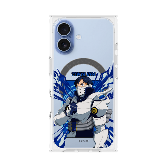 プレミアムスクエアケース with MagSafe［ 僕のヒーローアカデミア - ポップ - 飯田 天哉 ］