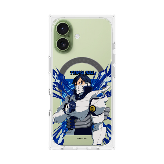 プレミアムスクエアケース with MagSafe［ 僕のヒーローアカデミア - ポップ - 飯田 天哉 ］