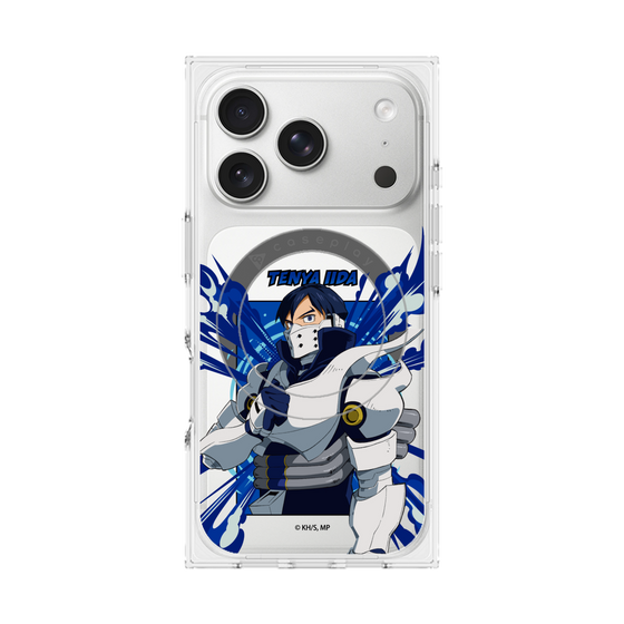 プレミアムスクエアケース with MagSafe［ 僕のヒーローアカデミア - ポップ - 飯田 天哉 ］